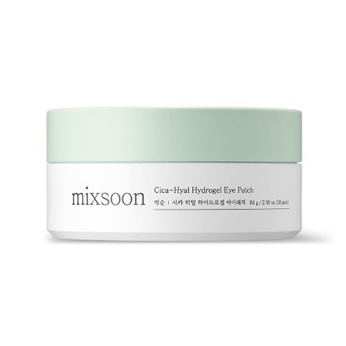 

Mixsoon Cica Hyal Гидрогелевые патчи для глаз – Успокаивающий и увлажняющий уход, корейские
