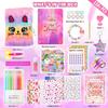 2-Pack DIY Journal Kit for Girls Ages 8-12 13 14 Year Olds, Birthday Gifts for Teen Girls, 110pcs Cute Scrapbook Supplies Stationary, Journaling Art