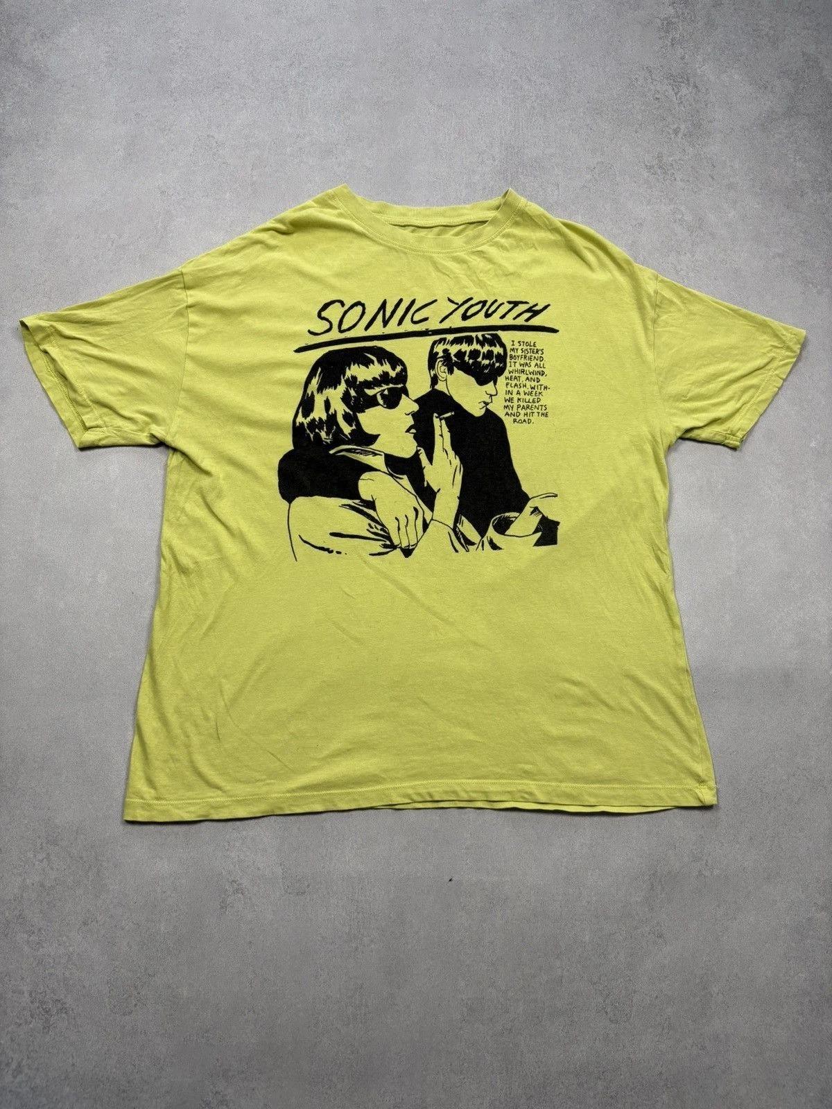 Винтажная футболка с графикой Sonic Youth Goo 00-х годов XL