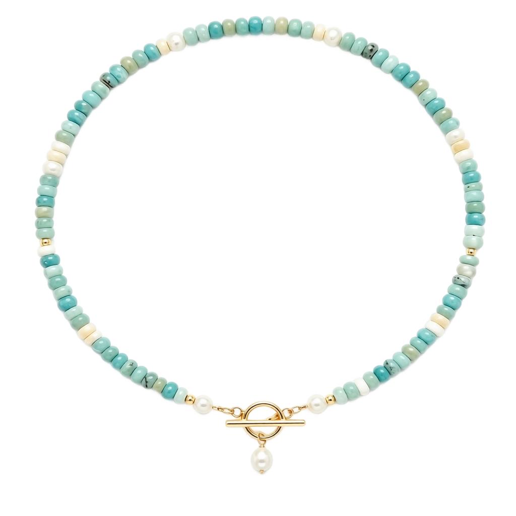 Beaded Necklace for Women Trendy Statement Jewelry Gift