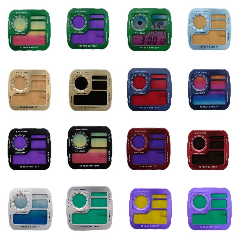 AE1200 Metal Dial & Case Mod Kit Modifed Upgrade Copper Dial Steel Case For Casio 3299 AE-1200 Replacement Watch Accessories