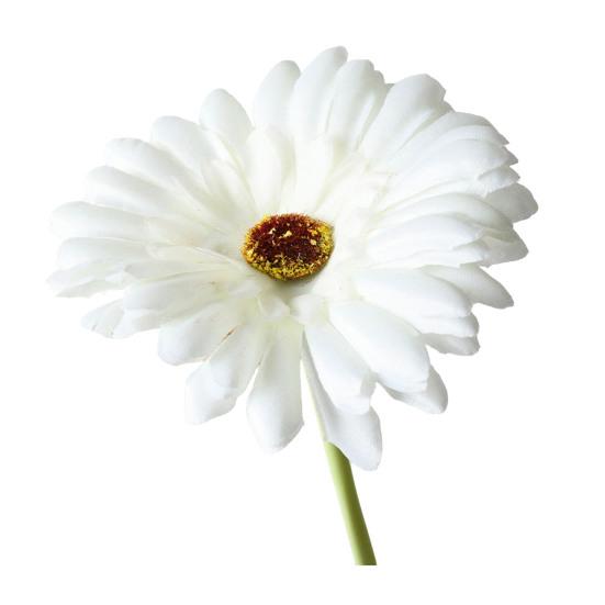 Artificial Gerbera Flowers Realistic Fake Long Stem Flower Bouquet for Vase Indoor Home Floral Arrangements Wedding Party Table Centerpiece