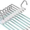 Multi Layer Folding Pants Hangers Slack Wardrobe Travel Hotel Hanging Rack 