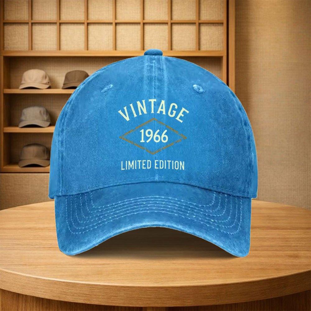 Vintage HighQuality  Limited Edition Baseball Cap Available In Multiple Colors A Musthave Accessory for Family Parties a