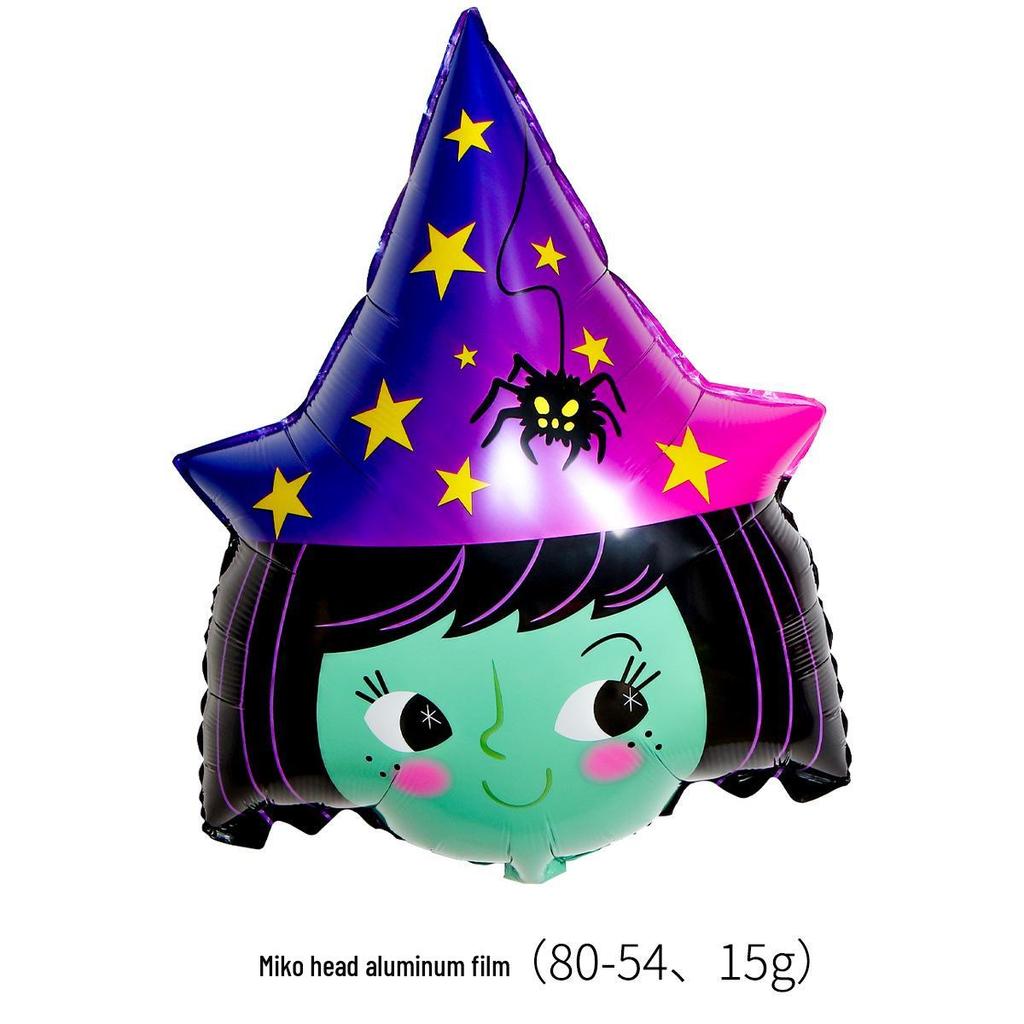 Aluminum Foil Balloons: Halloween Decorations with Ghosts, Skeletons, Pumpkins, and Bats