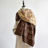 Luxury  Women'S Two-Sided Printed Scarf - Soft Warm Pashmina Butterfly Shawl Winter Outdoor Coldproof Windproof Blanket