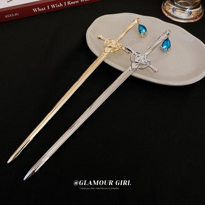 Haarstäbchen, Vintage-Stil, für Frauen und Mädchen, DIY, einfacher chinesischer Stil, Frisur-Design, Pferdeschwanz-Halter, Haarschmuck, Schmuck