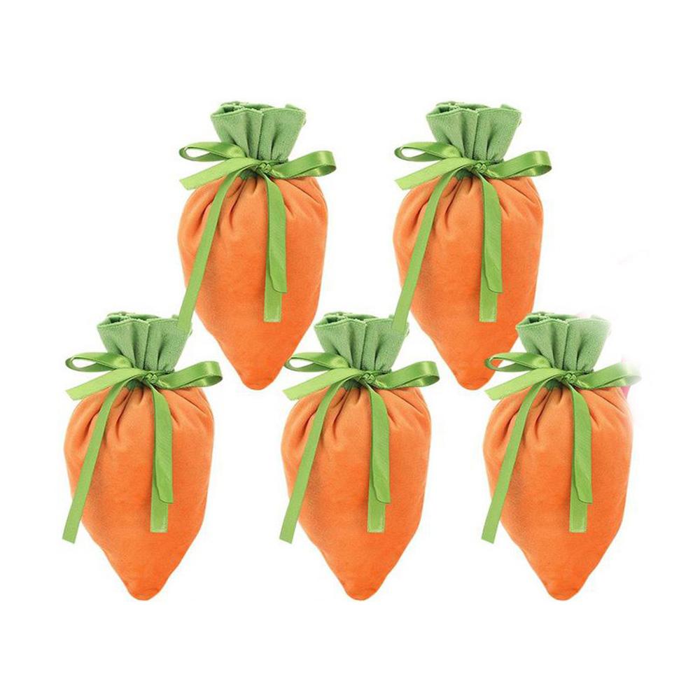 5 Stück Ostereier-Form Kordelzug Süßigkeitentaschen Geschenkverpackungstasche Mystery-Geschenkbox für Ostern Valentinstag Kindertag