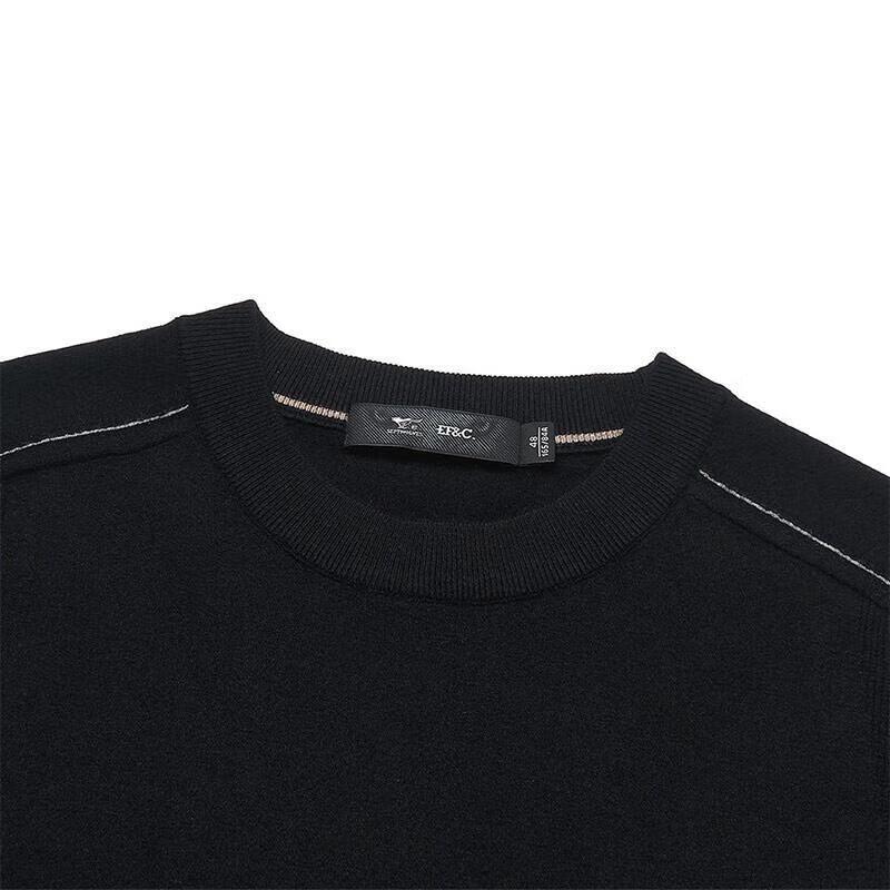 Septwolves Men's Winter Round Neck Knit Sweater