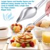 6/12Pcs Dessert Tools Plating Drizzle Spoons Culinary Precision Spoons  Plate Decorating