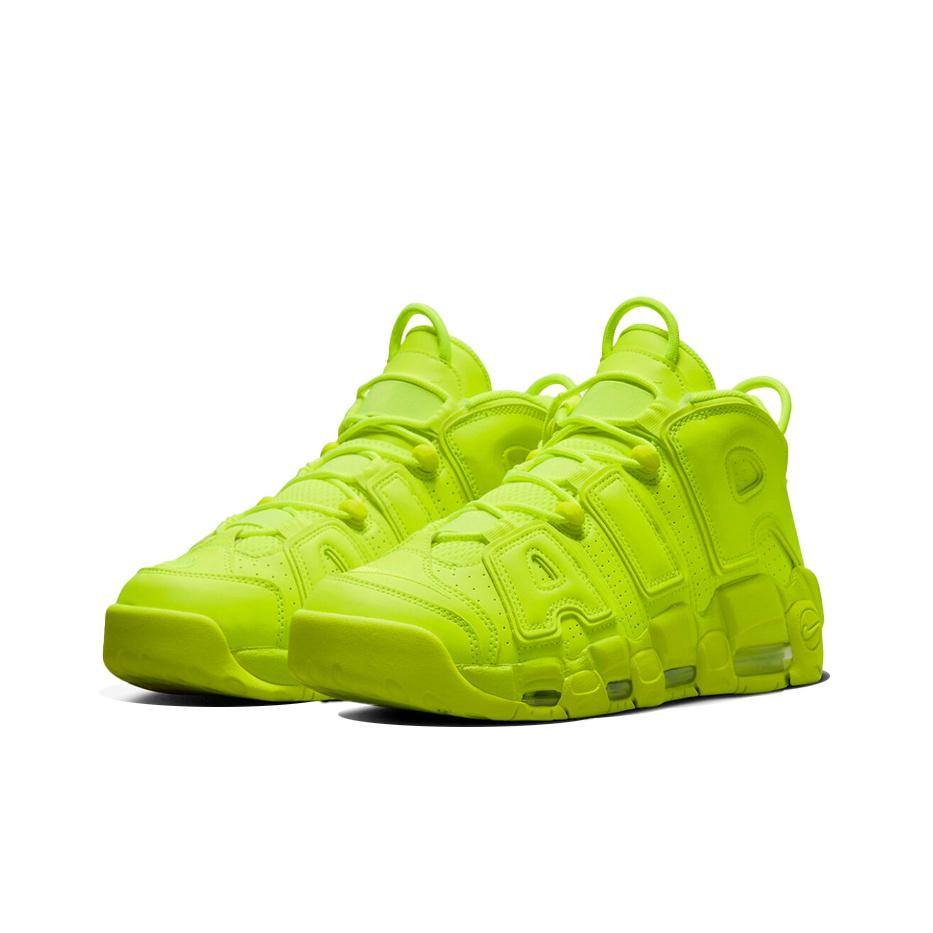 Nike Air More Uptempo 96 Volt Men Sneakers Green Black DX1790-700