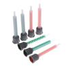 10Pcs Epoxy Adhesive Mixing Nozzles,Glue Static Mixer ,Adhesive Mixing Tube (1:1 Ratio)For Ab Glue Gun, Liquid Mix