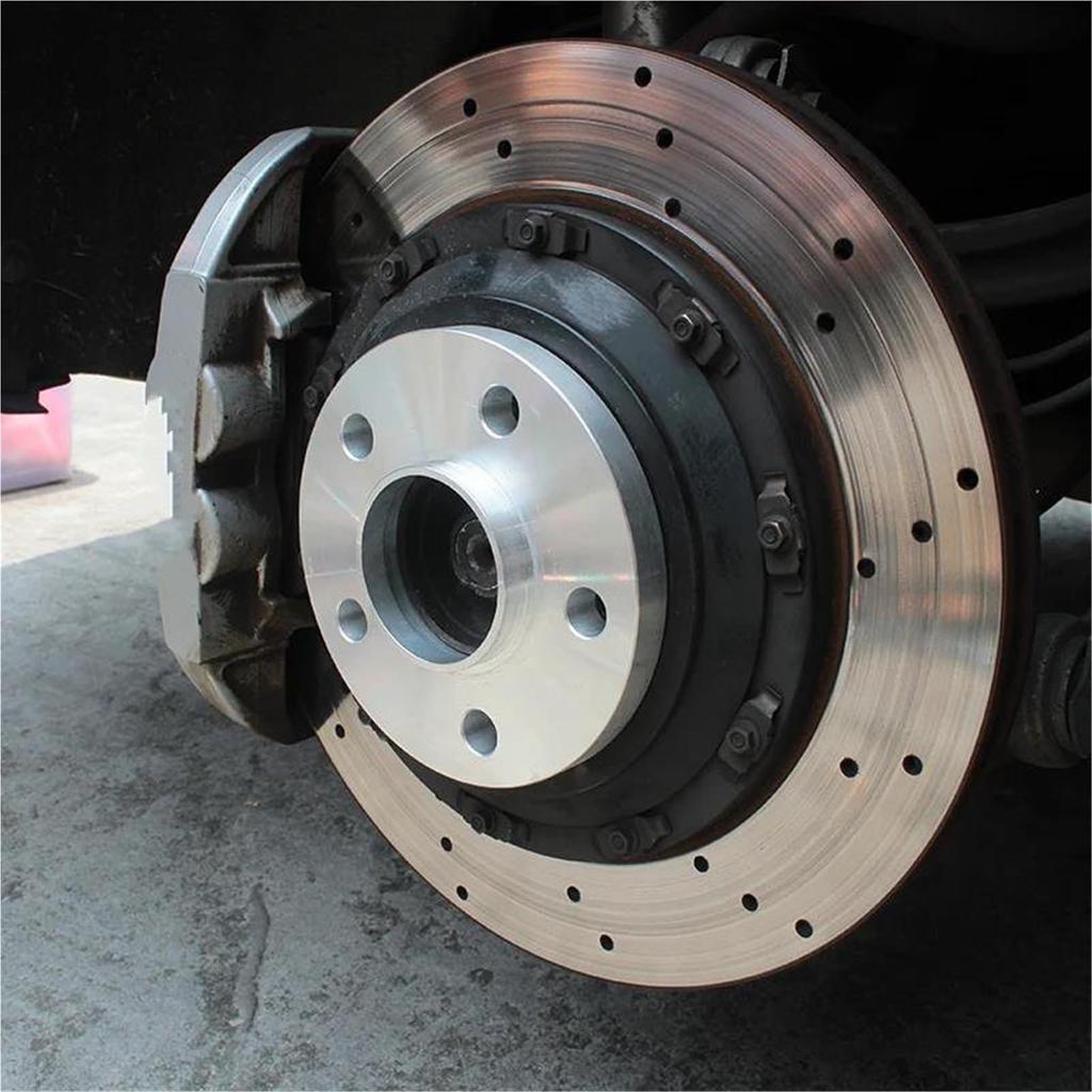 Wheel Spacers 2 Pcs 12/15/20mm PCD 5x112 CB 66.5 Forged Wheel Spacer Fits Q5(8R)/A6(C6)/A6 Avant(4G5,C7)/A7/A8/A4(B8)/A5(2 pieces 15 mm)