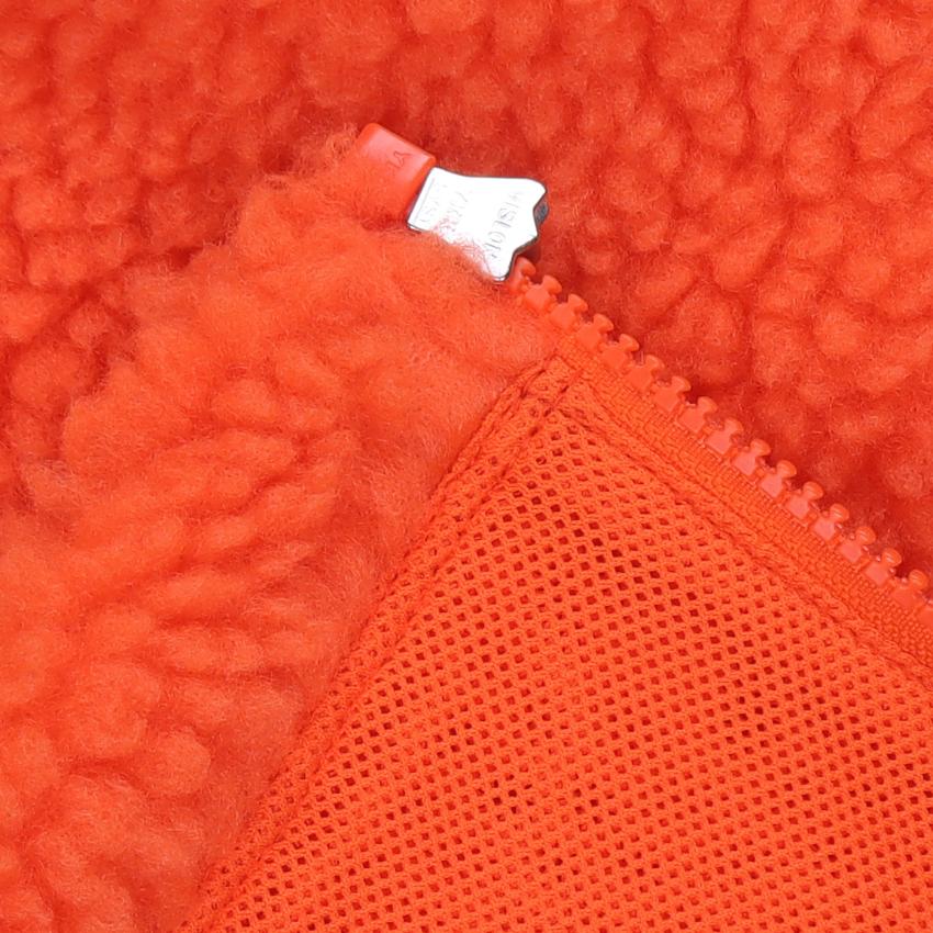 Nike CNY Faux Shearling Einfarbig Umlegekragen Jacke Damenjacke Orange DQ5366-817