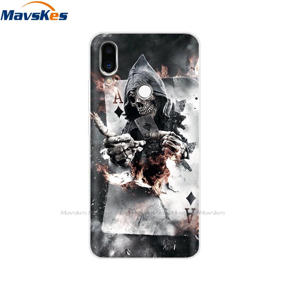 For Meizu Note 9 Case Note9 Soft TPU Silicon Funda Back Cover For Meizu M9 Note Case M9Note M 9 Rose Print Phone Case Coque Para