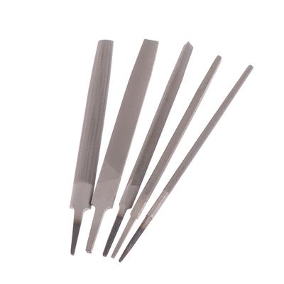 1/5Pcs 6 Inch Steel Files Set Flat/Round/Half Round/Triangle/Square For Metalworking Woodworking Steel Rasp File Flat