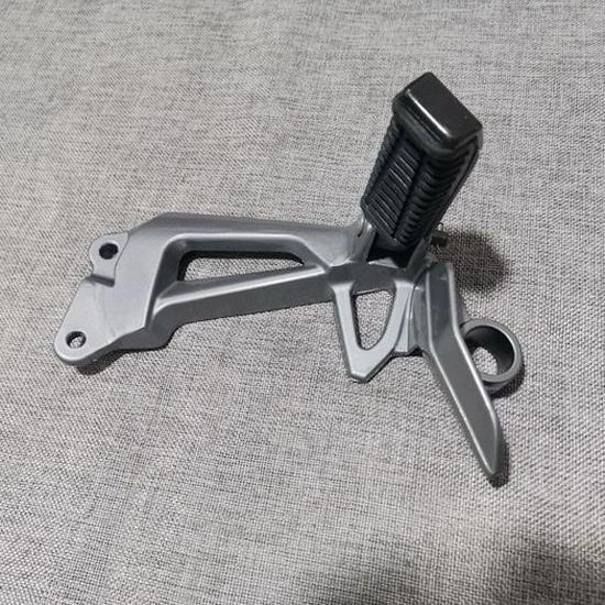 Compatible with LYM110 Xifa Motorcycle C8: Rear Left & Right Footrests, Foot Pegs, Pedal Triangles, and Foot Stands.