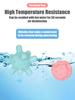 6 PCS Infant Sensory Playthings Balls Infant Bath Enjoy Water Bathroom Gentle Playthings Ball Can Make a Sound Gentle Rubber Ball