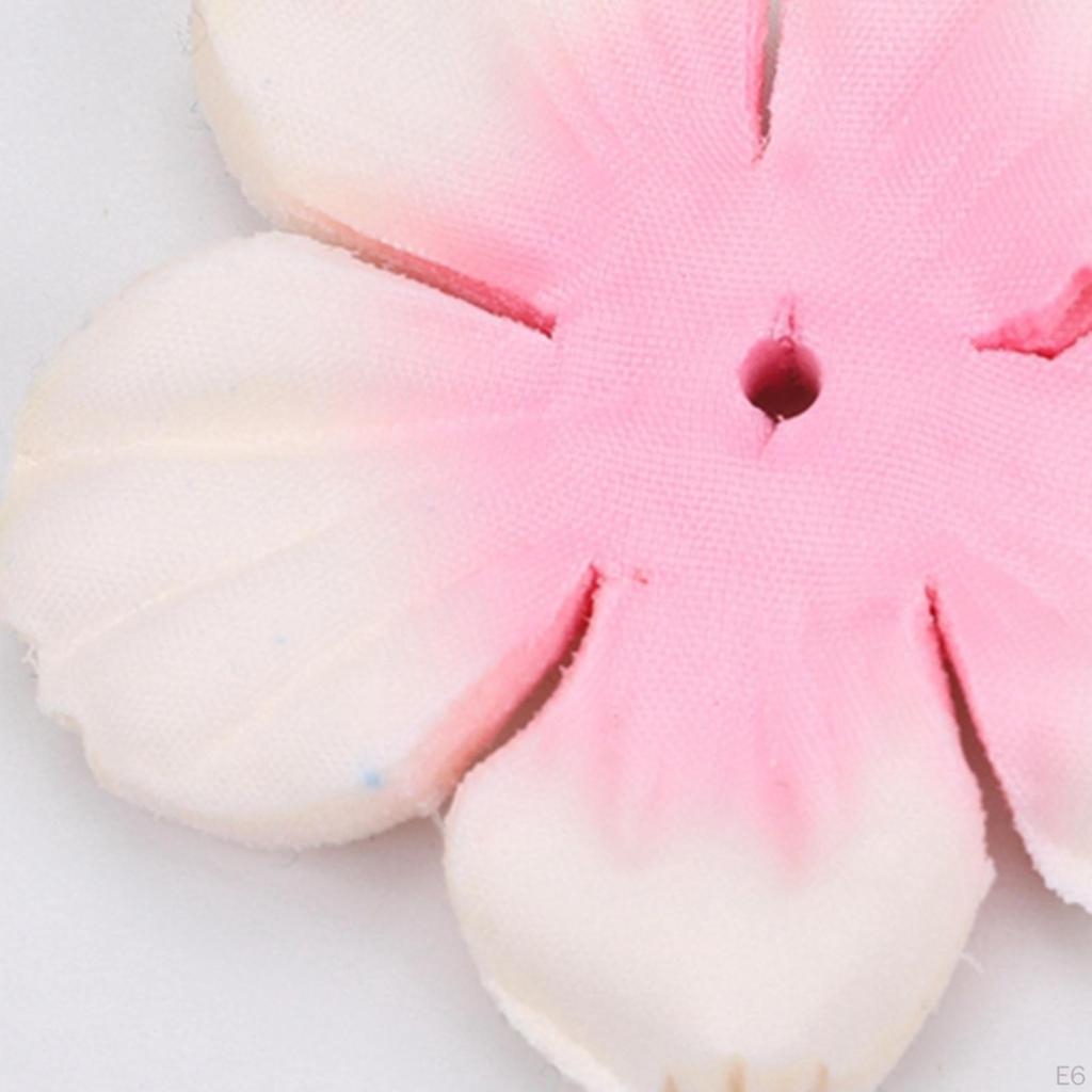 500 Pieces Flower Petals Artificial Fake Silk Floral Head for Garden
