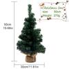 Qi Hao 20CM Bare Christmas Tree for Restaurant or Coffee Table Decor, Perfect for Festival Scene Atmosphere