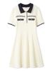 Polo Knit Mini Dress LWNO262105 IVR F [Lily Brown] Women's