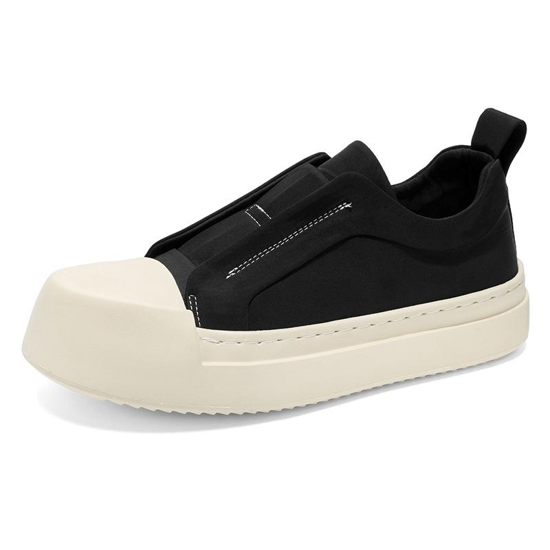 

Men s shoes summer thick-soled foot cover lazy one-pedal flat-soled cloth shoes men s new trend casual sports board shoes men 39