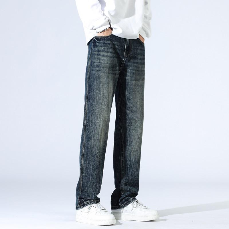 

Новое прямое полотенце тай-дай Свит личность Модные мужские облегающие и модные универсальные джинсы длинные 38