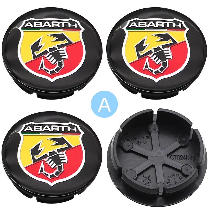 

4pcs Hot sale 50mm 3D logo car emblem Wheel Center Hub Cap auto Rim refit dust-proof badge covers emblem styling accessories A-50mm