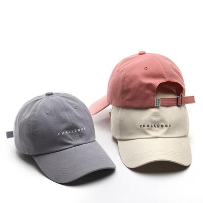 Letter Embroidery Baseball Caps For Women And Men Fashion Solid Color Visors Cap Summer Outdoor Casual Snapback Sun Hats