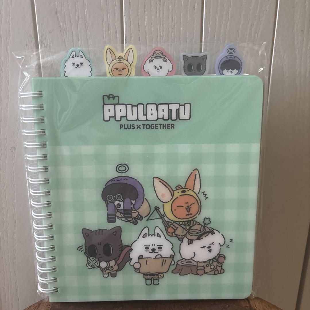 

[Б/У] Блокнот с поп-ап иллюстрациями TXT Purbatou