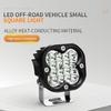 Universal LED Headlights & Fog Lights, LED Work Light Bar, 12V Spotlight, White and Yellow, 4x4 Off-Road Accessories