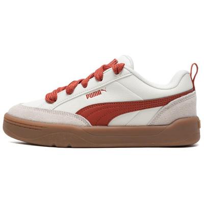 Park Lifestyle Comfortable Fashion Low-Top Sneakers Unisex Sneakers White Red 397262-05