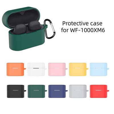 Silikon Kopfhörerhülle Anti-Drop Ladebox Hülle Bluetooth Kopfhörerabdeckung für Sony WF-1000XM6