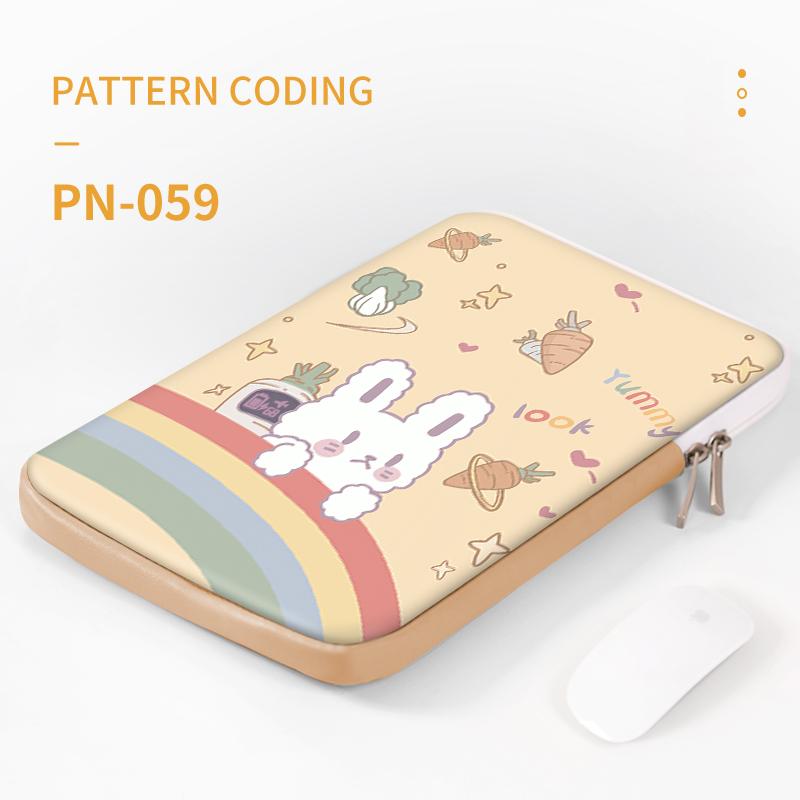 Torba na laptopa Etui PU torebka Kreskówkowe etui na notebooka Aktówki 13 14 15,6 cala Dla Macbook Air Pro HP Asus Dell Torba do przenoszenia