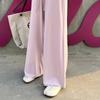 Women's Summer High-Waisted Wide-Leg Slimming Drape Pants - Cool, Casual, Floor-Length, and Loose-Fitting