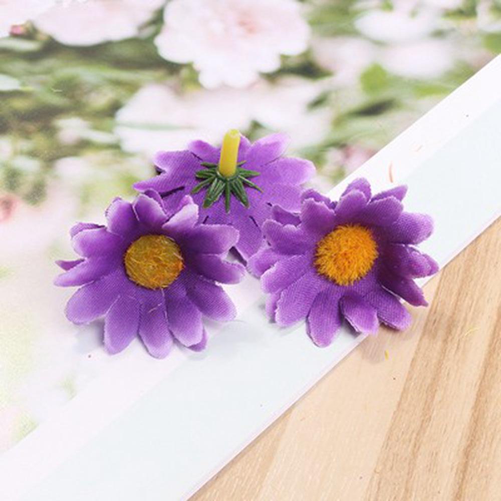 4cm Two-Layer Daisy Sunflower Simulation Flower Head