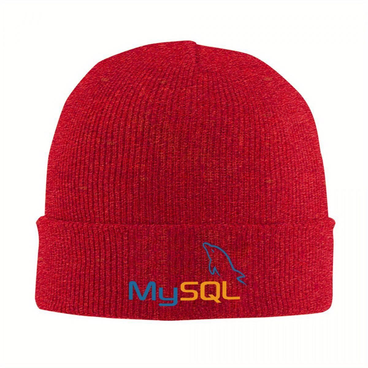 Mysql Теплые вязаные шапки Лыжная шапка Шапка-бини Шапочки-балаклавы Шапки-бини