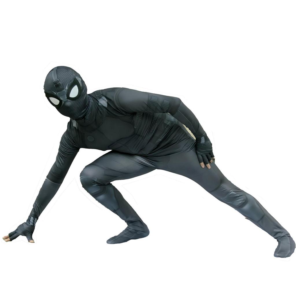 Spider-Man Bodysuit Hero Toby Adult Cosplay Costume Halloween Kids Muscle Spider Onesie