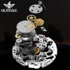 OUPINKE Neue Business-und freizeit herren Uhr Hohl Bewegung Wasserdicht Voll Automatische Maschinen High-end-Uhr