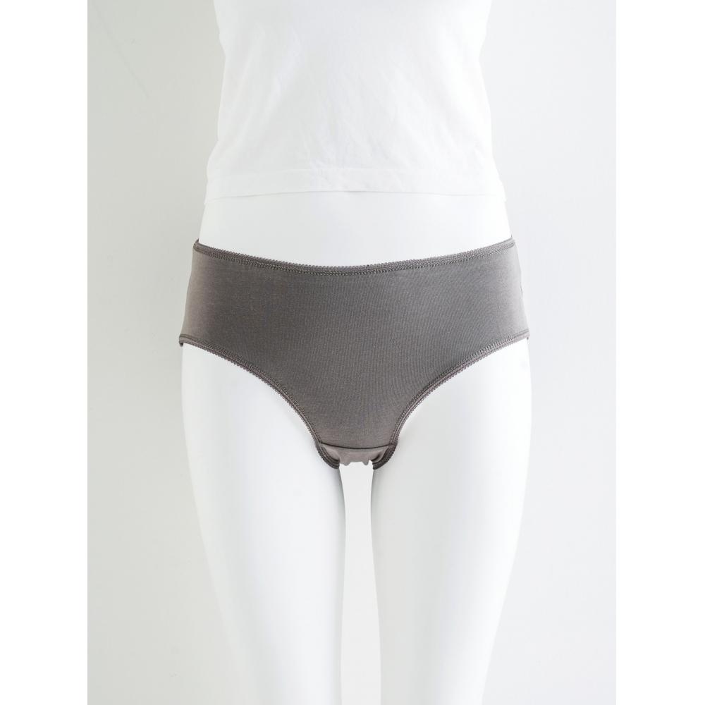 DaiSo BaSic Cotton Damen Slips 90 95 100 Grau