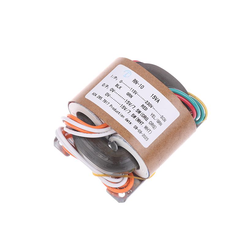 Rn-10 R Core Transformer 10W R10 Dual 9V 12V 15V 18V Transformers 230V To 2X9V Copper 115V Shield Pre-Decode Board Power Supply