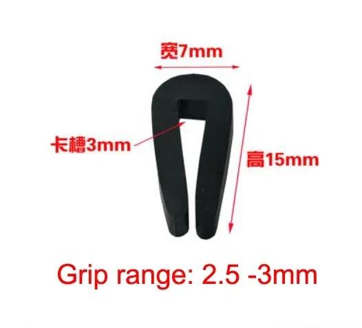 5 Metri Garnitură de Etanșare din Cauciuc în Formă de U Garnitură de Margine Protecție Ușă Automobil Pentru Sticlă Metal Panou Lemn Foaie Dulap