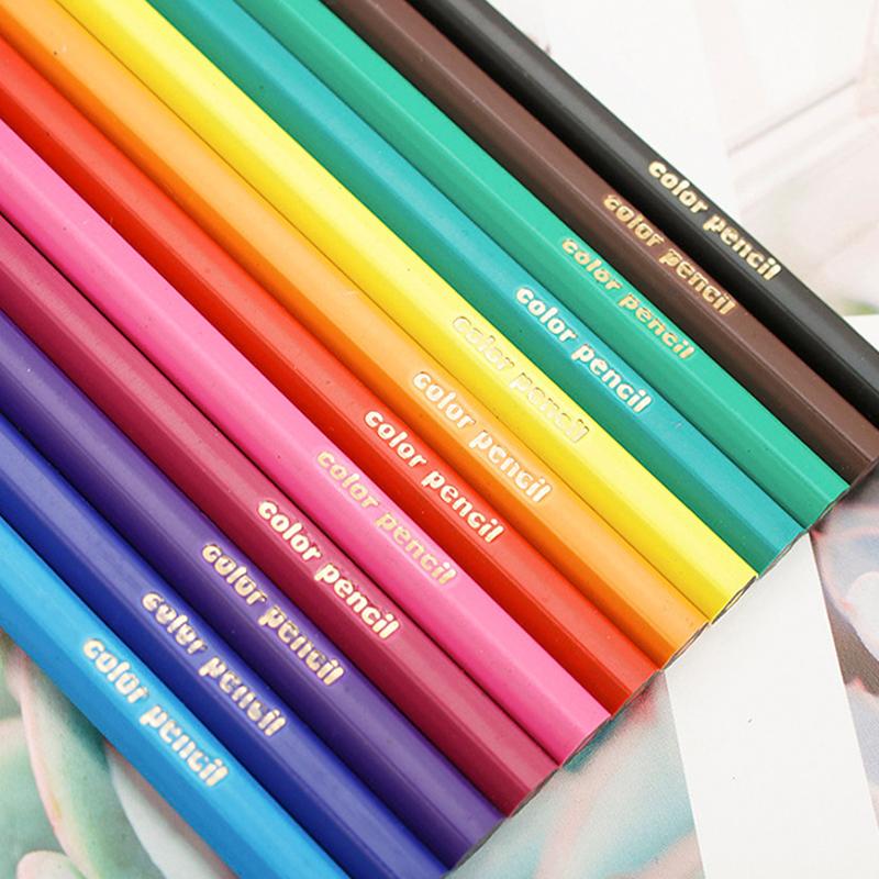 24/36/48 Colors Pencils For Children Professional Drawing Sketching And Pastel Art Student School Art Supplies
