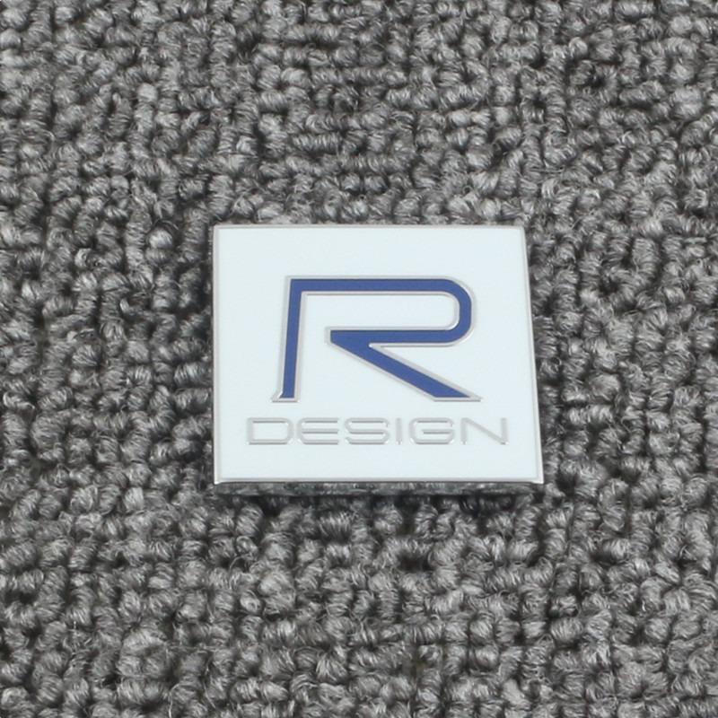 Car Modification Decoration Personalized Car Stickers Body Stickers Aluminum Alloy Door Stickers For Volvo R Design Xc60 V60 S60