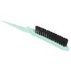 Hair Teasing Brush Men Women Salon Nylon Hair Rat Tail Teasing Brush for Back Combing Styling Tool Green