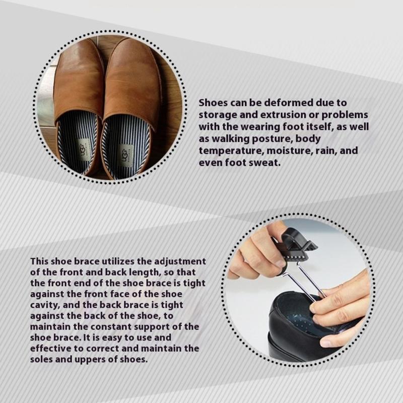 10Pcs Adjustable Length Shoe Stretcher for Men Women Shoe Expander Shoe Shaper Shoe Tree for Leather Shoe Boot Sneakers