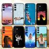 Cool B-Bojack H-Horseman Cartoon Phone Case For Samsung A73,72,71,A52,51,40,41,A22,A32,31,A13, Soft Black Shell