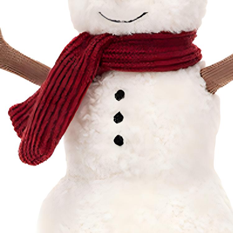 JELLYCAT Dress-up Series Animal Cute Teddy Snowman Doll Plush Doll 20cm Tall