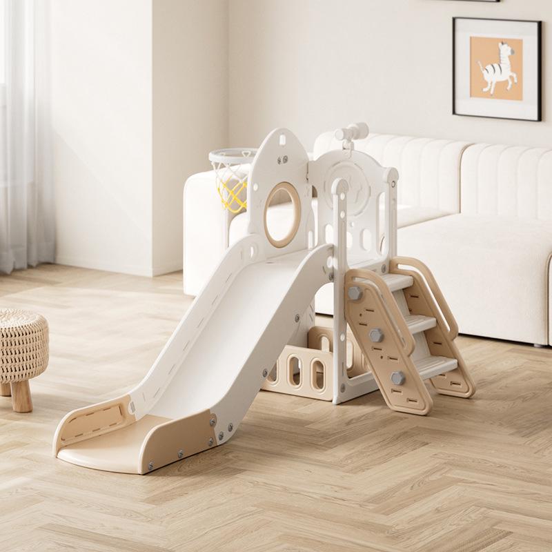 Indoor Children's Slide & Swing Multifunctional Playset for Home