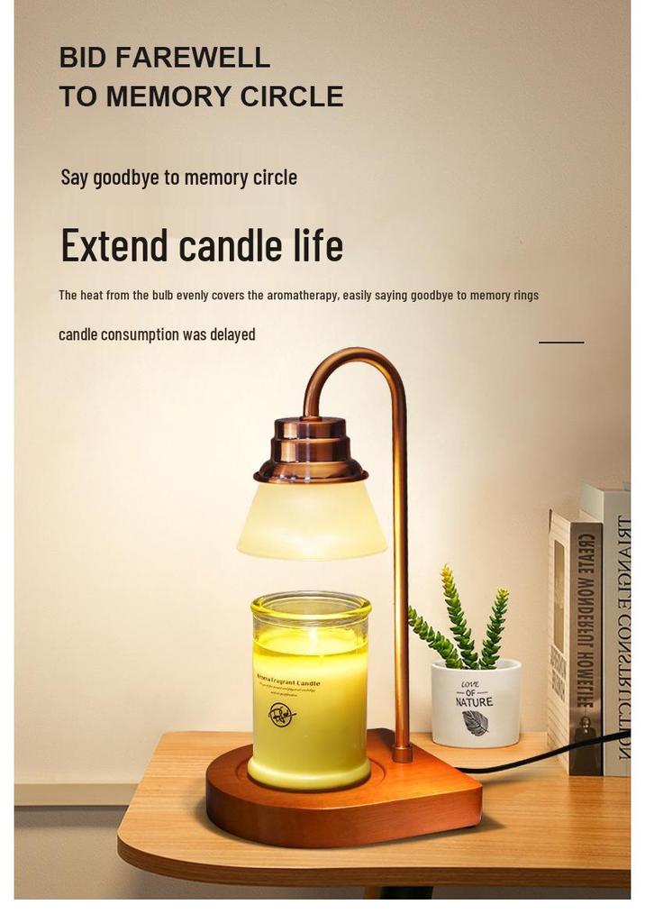 Baili Aroma Wax Melter Lamp - Stylish Niche Design Essential Oil & Candle Melter.